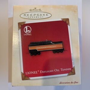 Hallmark Lionel Daylight Oil Tender Ornament